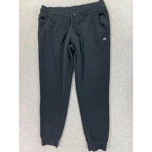 Champion Cotton Blend Jogger Sweatpants (Men's‎ Large) Black